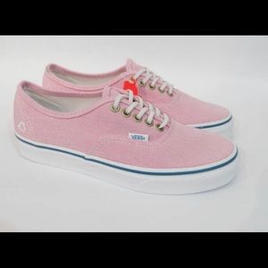 pink recycled vans